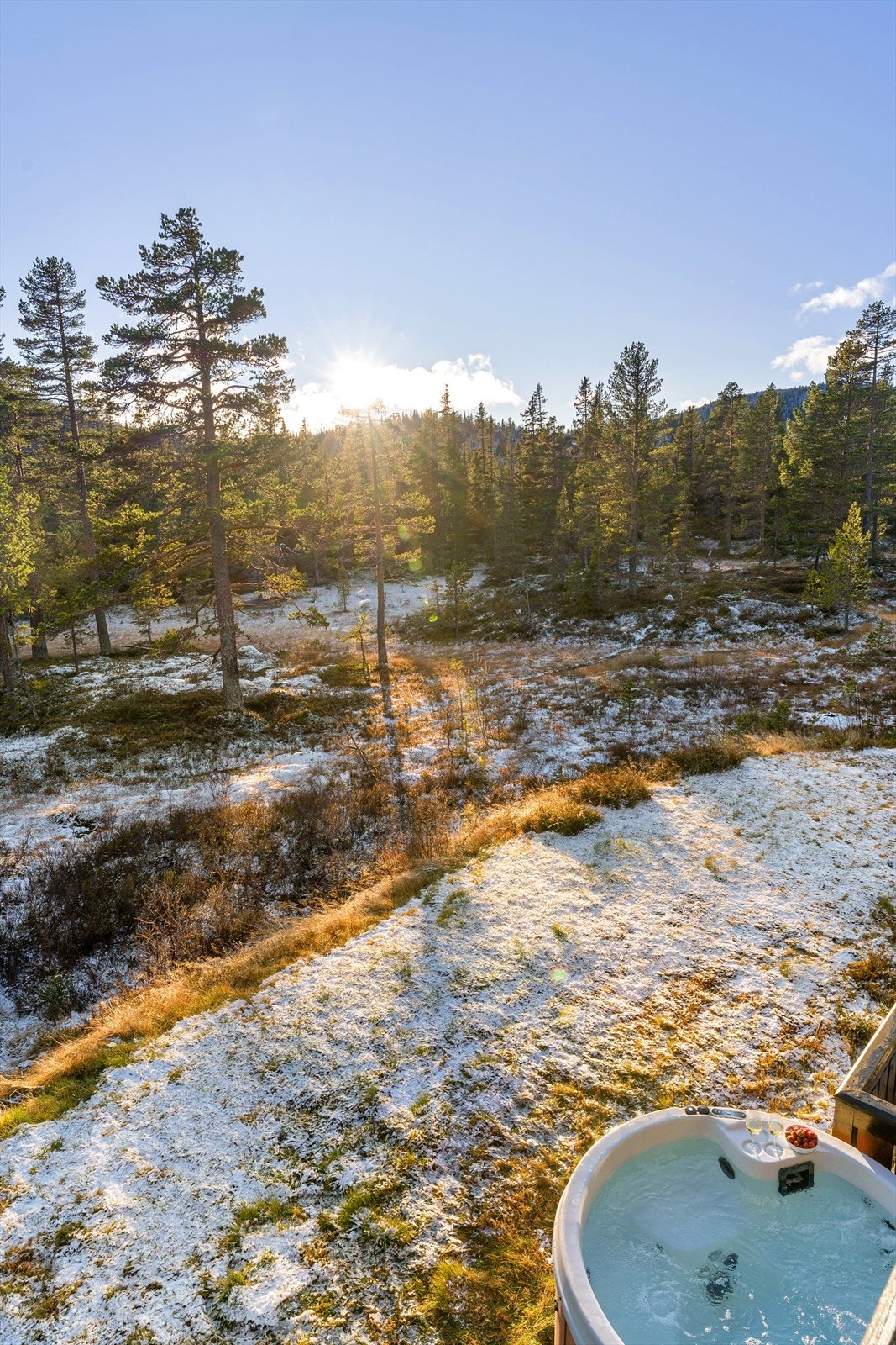 Stor og relativt flat naturtomt. Galleribilde