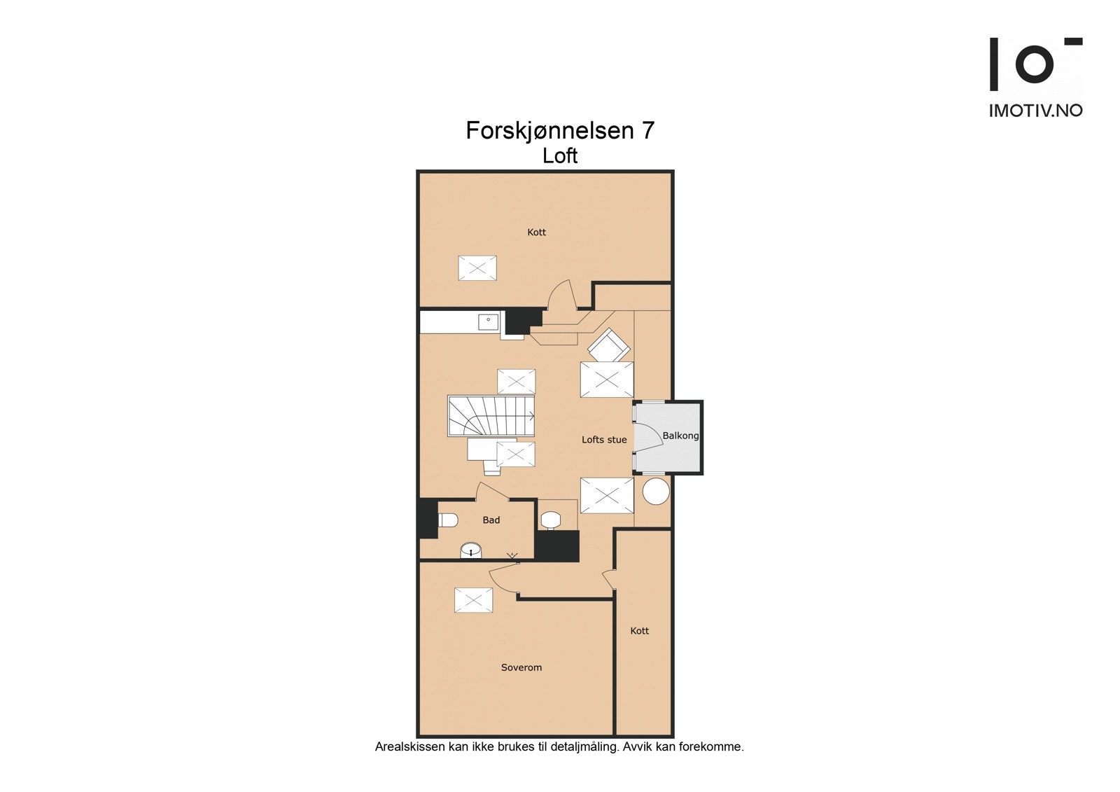 - Plantegning loft -