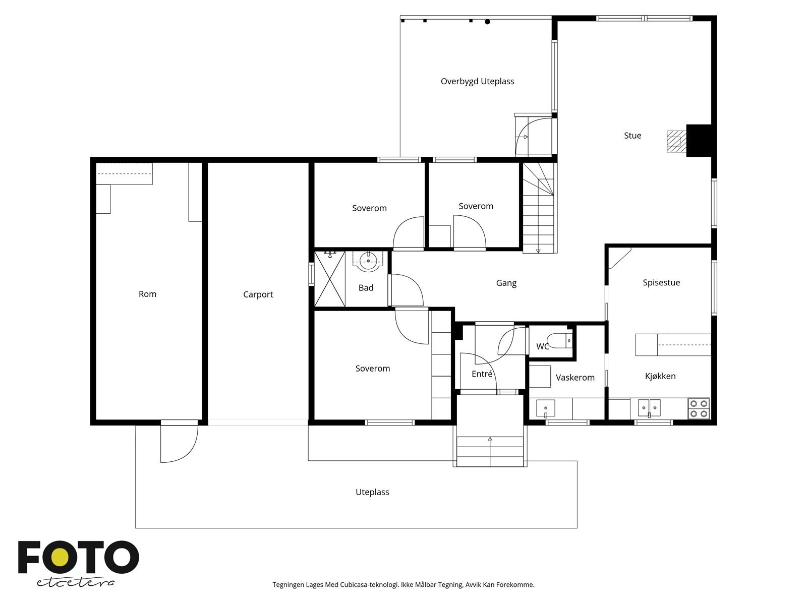Planløsning 1.etasje! Galleribilde