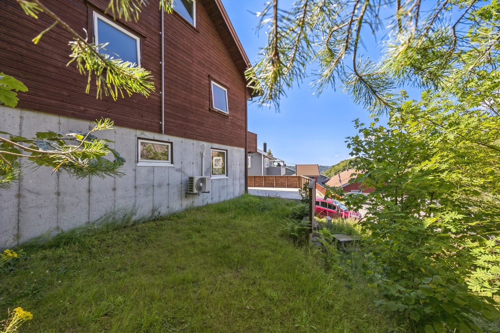 Stort uteområde. Galleribilde