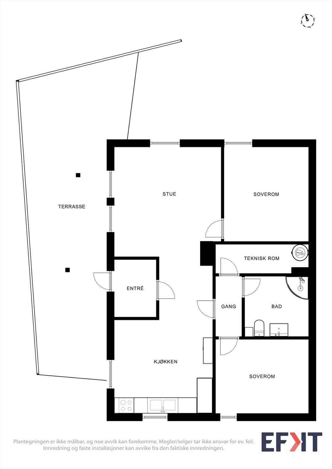 Plantegning. Galleribilde