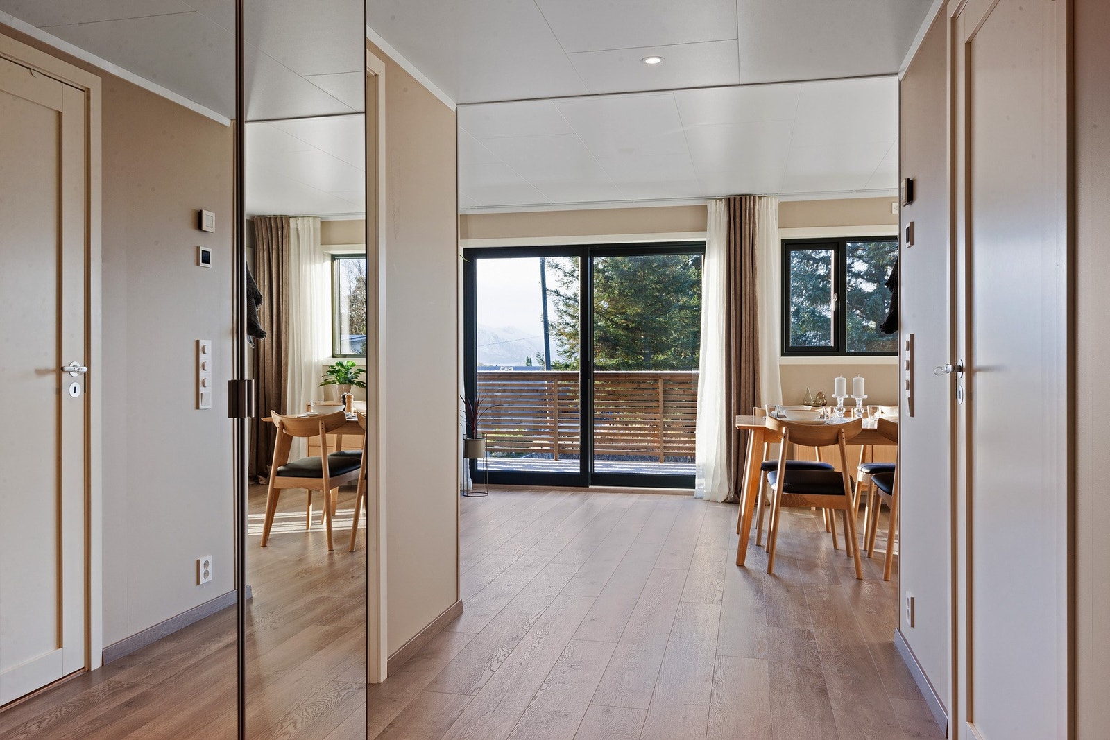 Leiligheten byr på en praktisk og god planløsning. Galleribilde