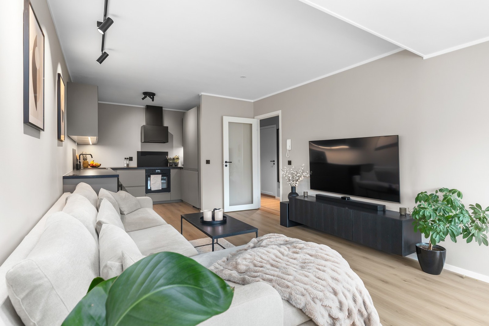 Leiligheten er vurdert til TG0/1 på alle utenom to punkter. Galleribilde