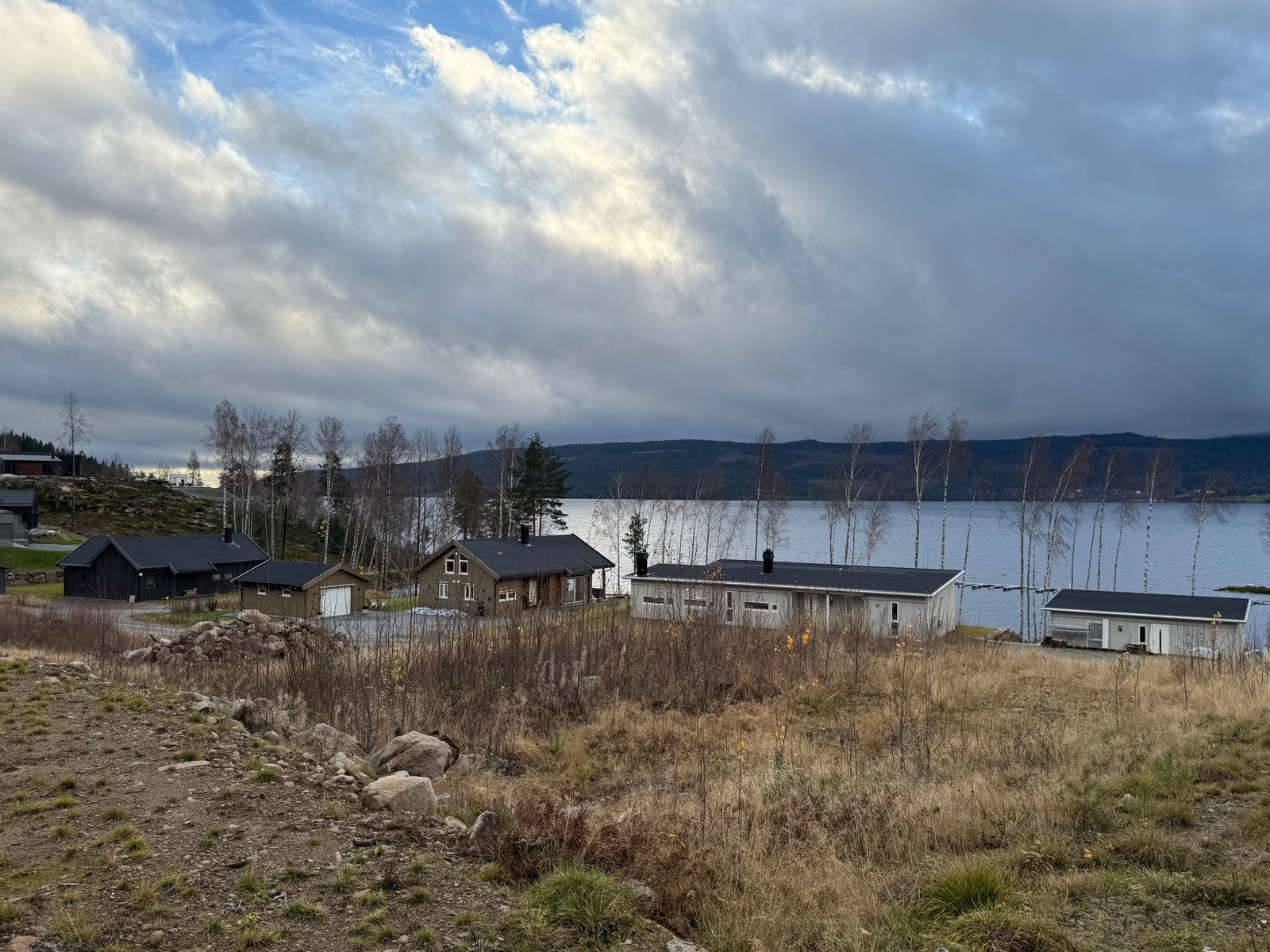 Din nye utsikt fra hytta? Galleribilde