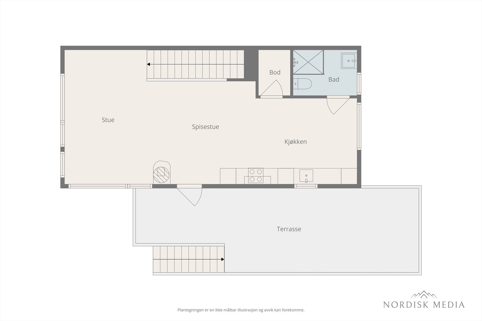 - Plantegning 2. etasje - Galleribilde