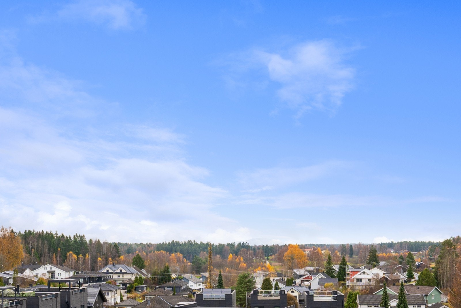 Her bor man sentralt, men kort vei til fine turområder. Galleribilde