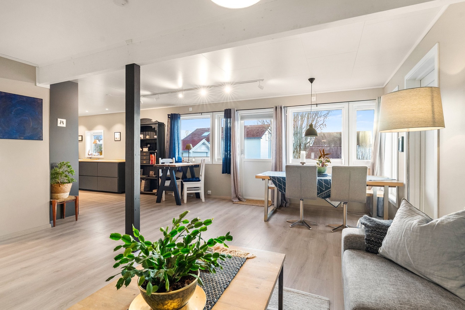 Pen enebolig som er mye oppusset de siste årene. Galleribilde