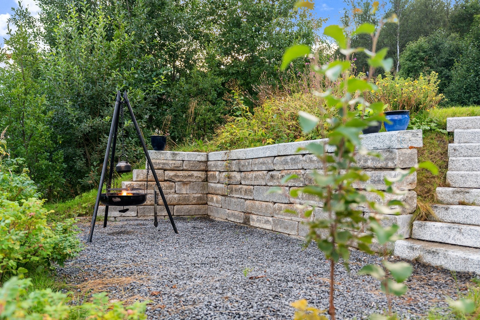 Pent opparbeid tomt!