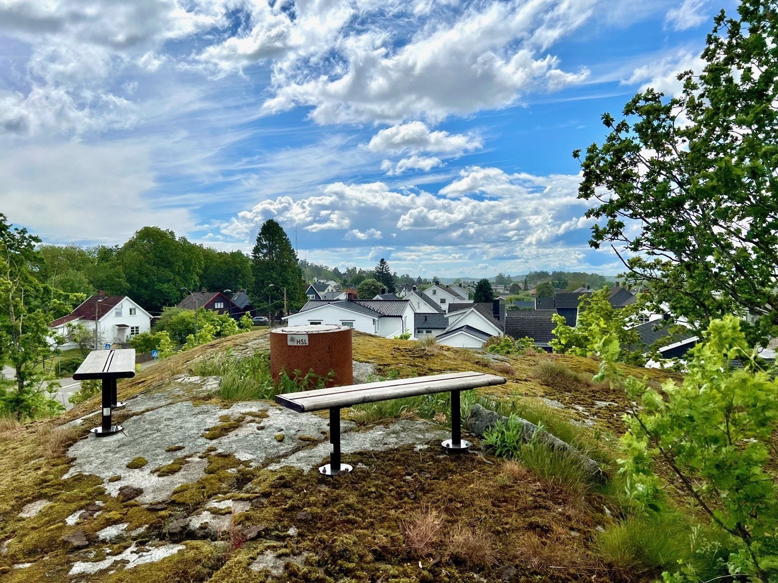 Felles grillplass for beboerne Galleribilde