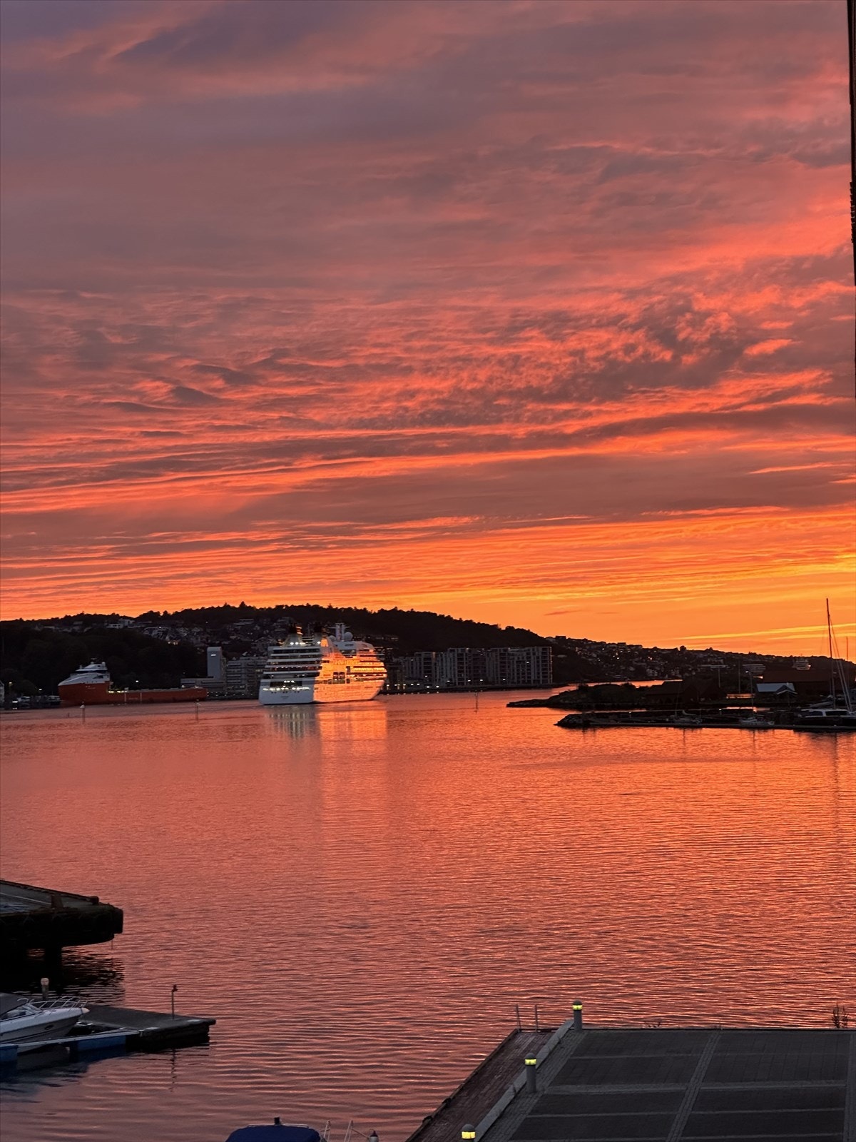 Selgers solnedgangsbilde Galleribilde