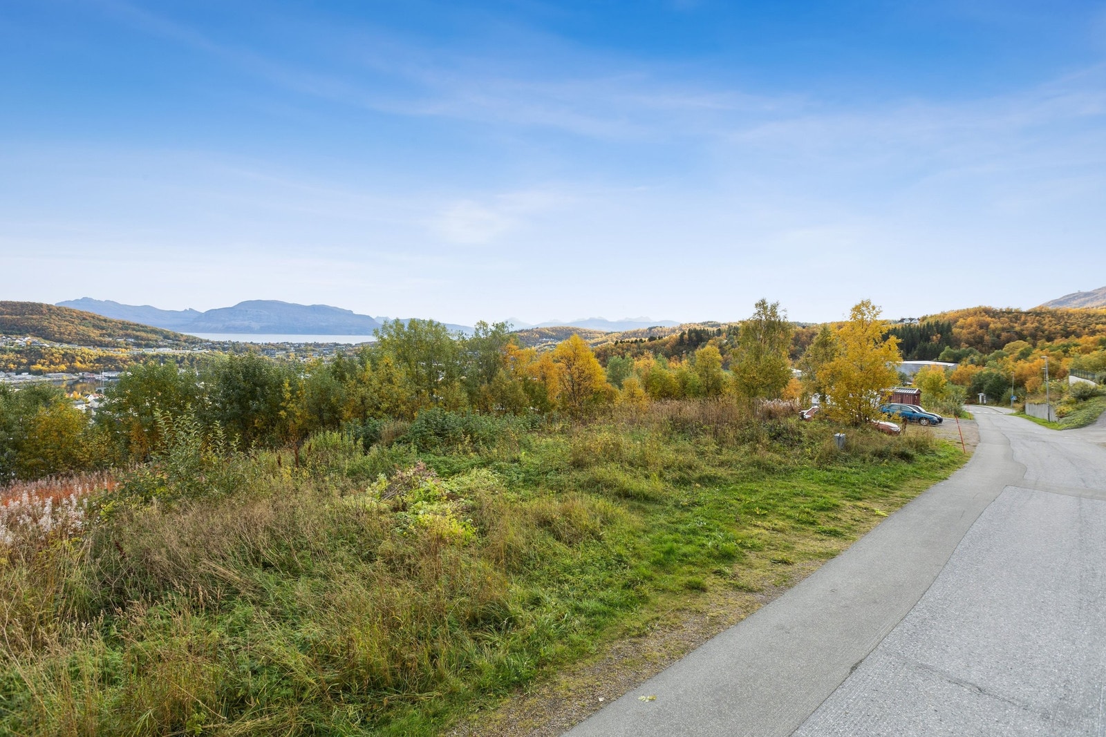 Utsikt fra Fagerliveien mot sør Galleribilde