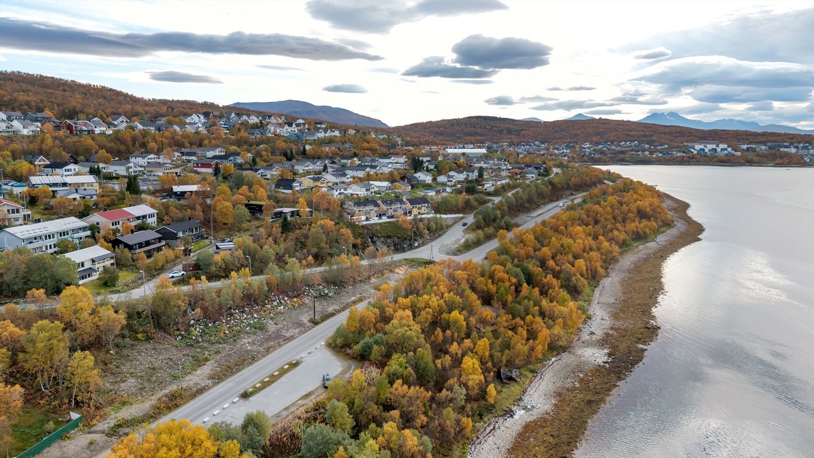 Kort avstand til friområder ved sjøen. Galleribilde