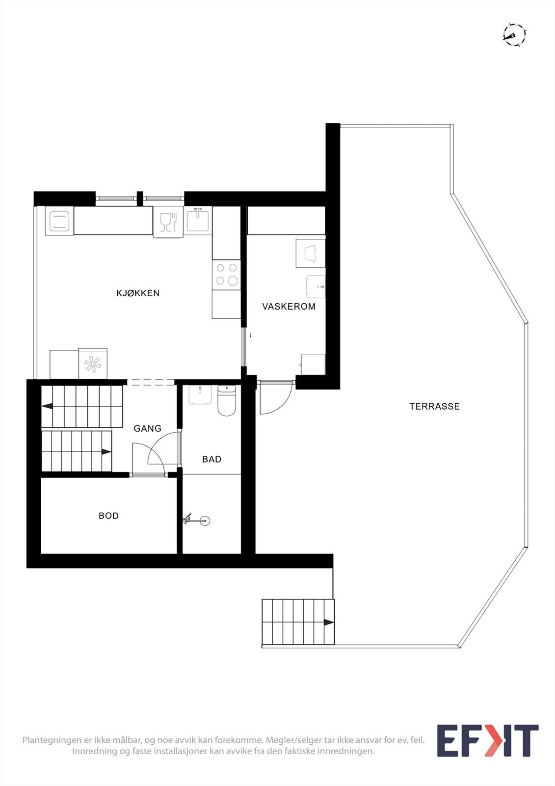 Fra boligens hovedplan Galleribilde