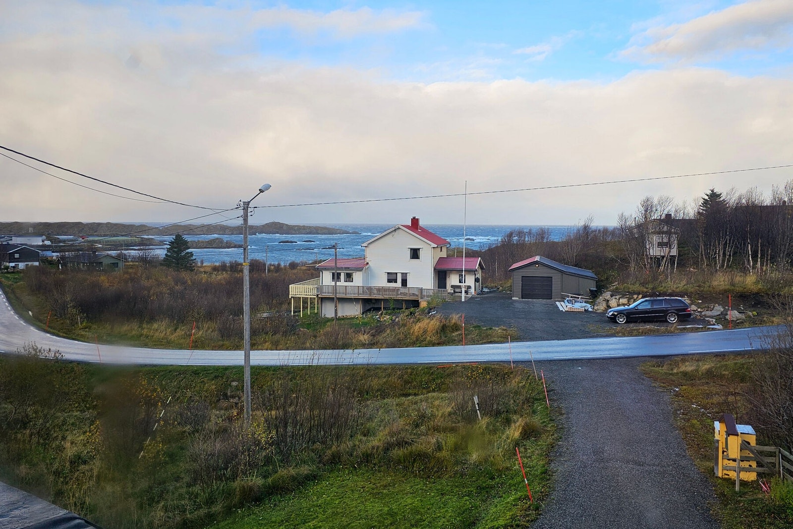 Flott utsikt mot nord. Galleribilde
