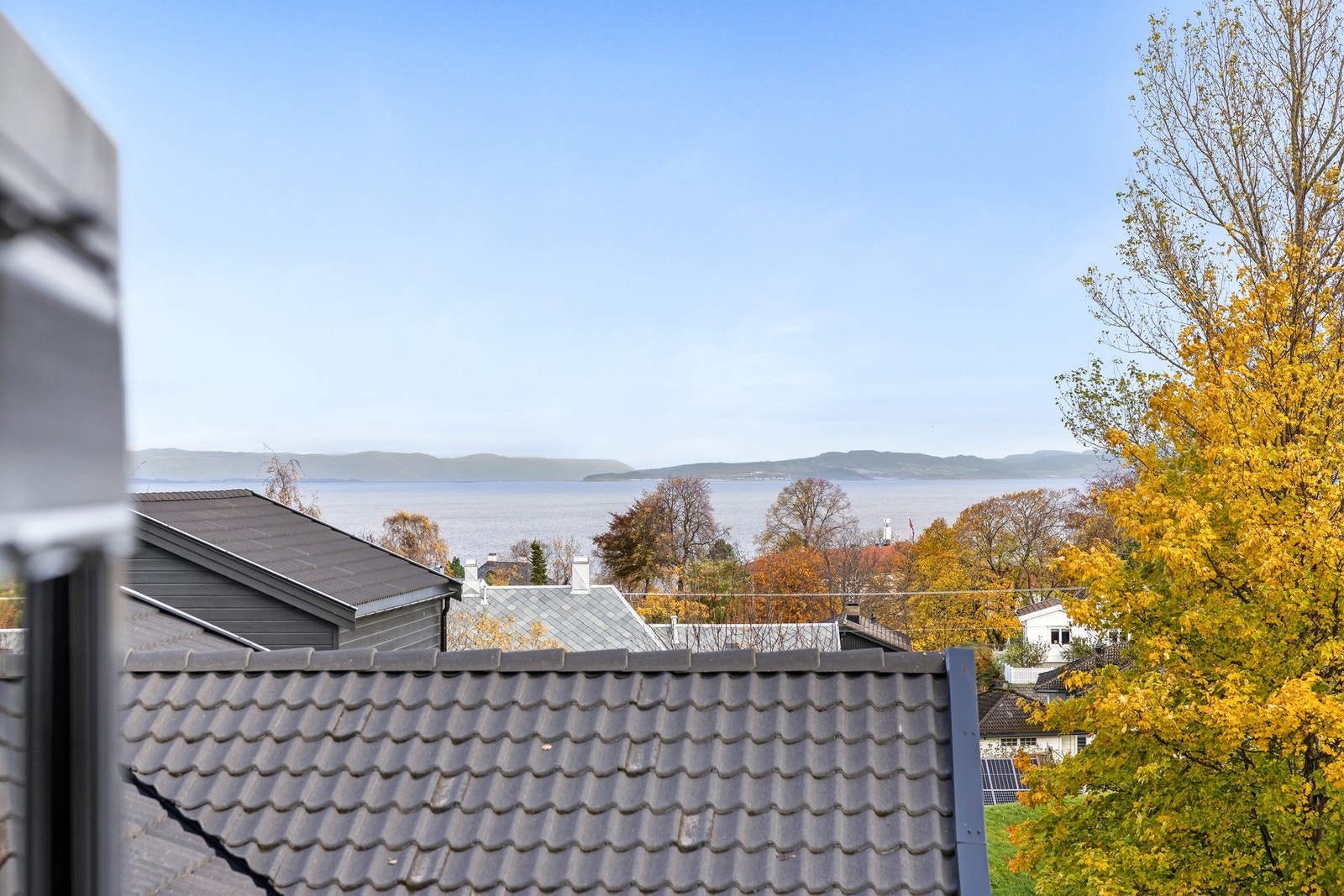 Utsikt fra balkong. Galleribilde