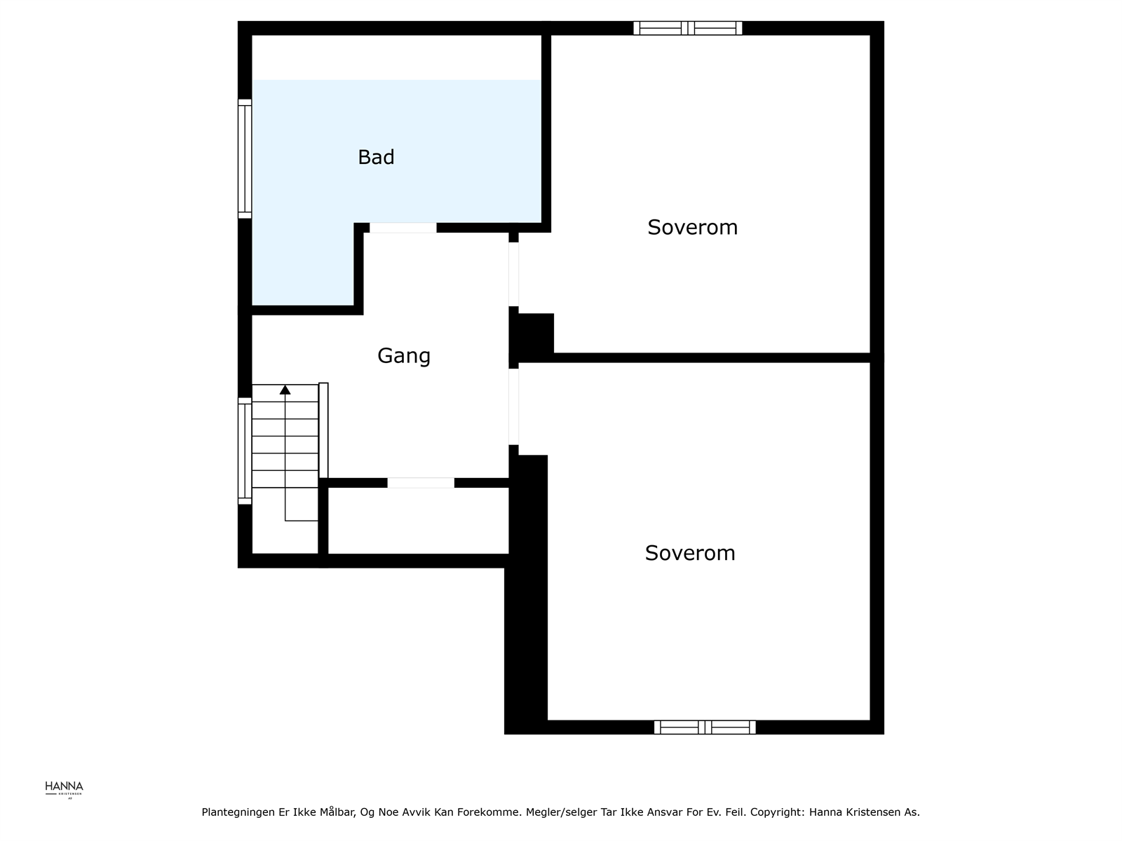 Plantegning 2.etasje Galleribilde