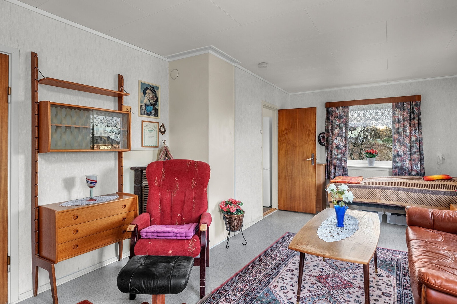 Vedovn i stuen sørger for varme og kos på kaldere dager. Galleribilde