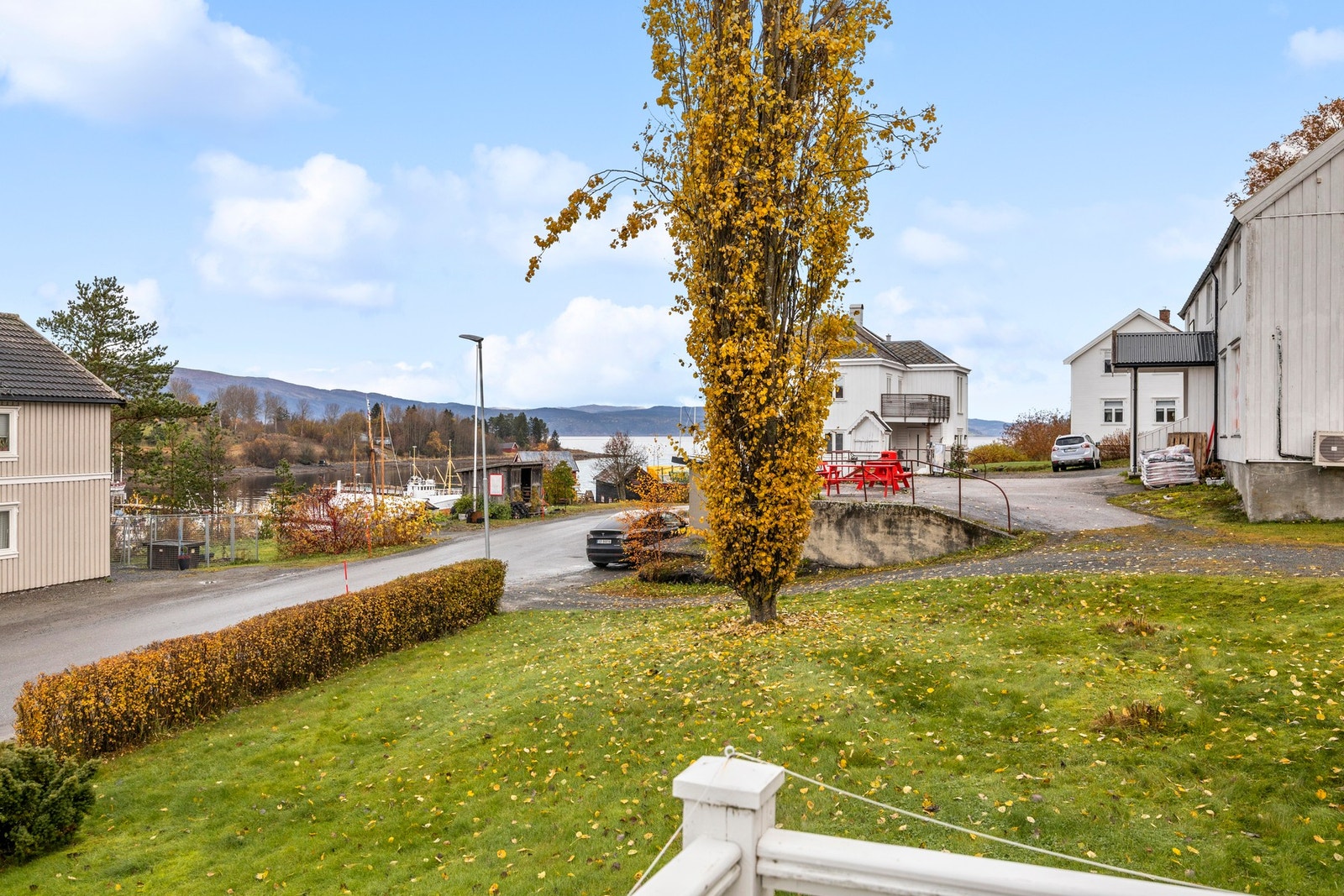 Utsikt til sjøen Galleribilde