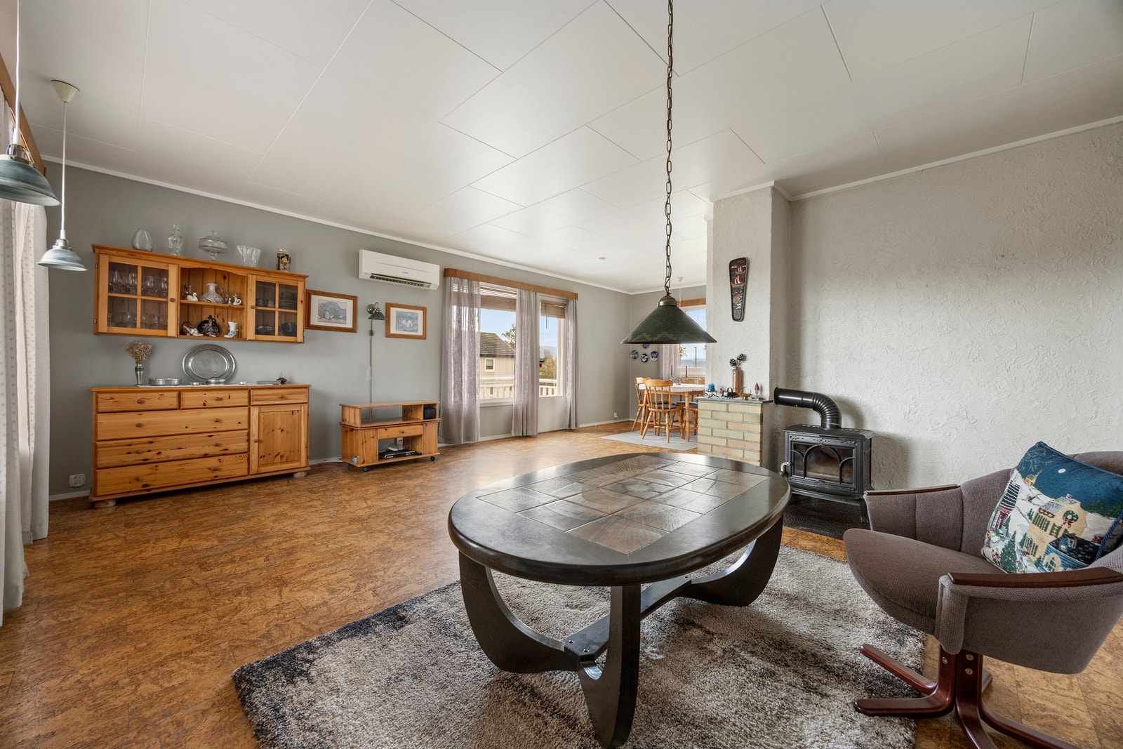 Stuen planløsning gir definerte soner for møblering Galleribilde