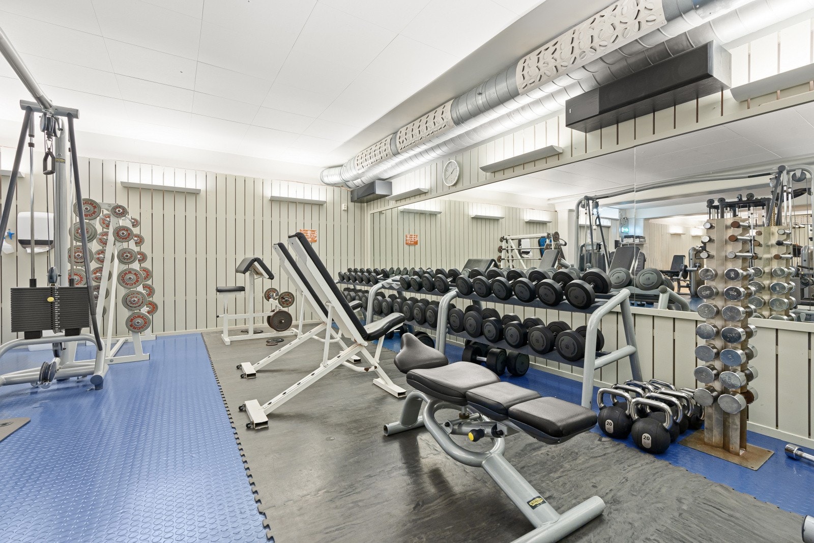 Felles trimrom i underetasje til Jon Lilletuns vei 1 Galleribilde