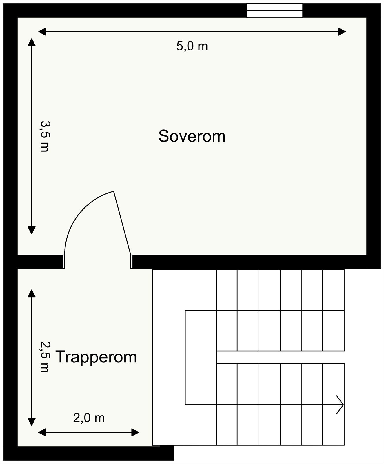 Plantegning 3. etasje. Galleribilde
