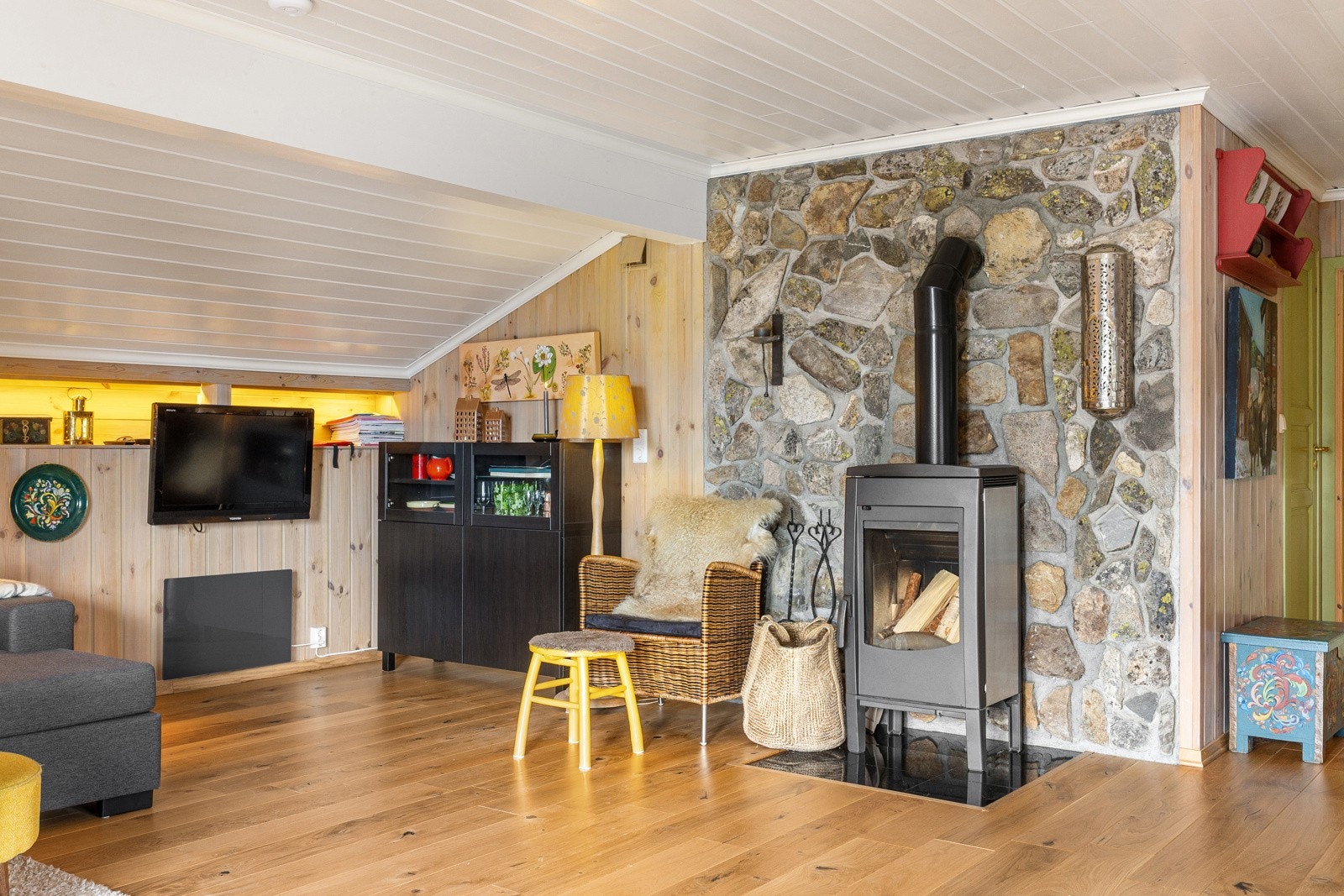 Flott peis som varmer godt på kaldere dager. Galleribilde