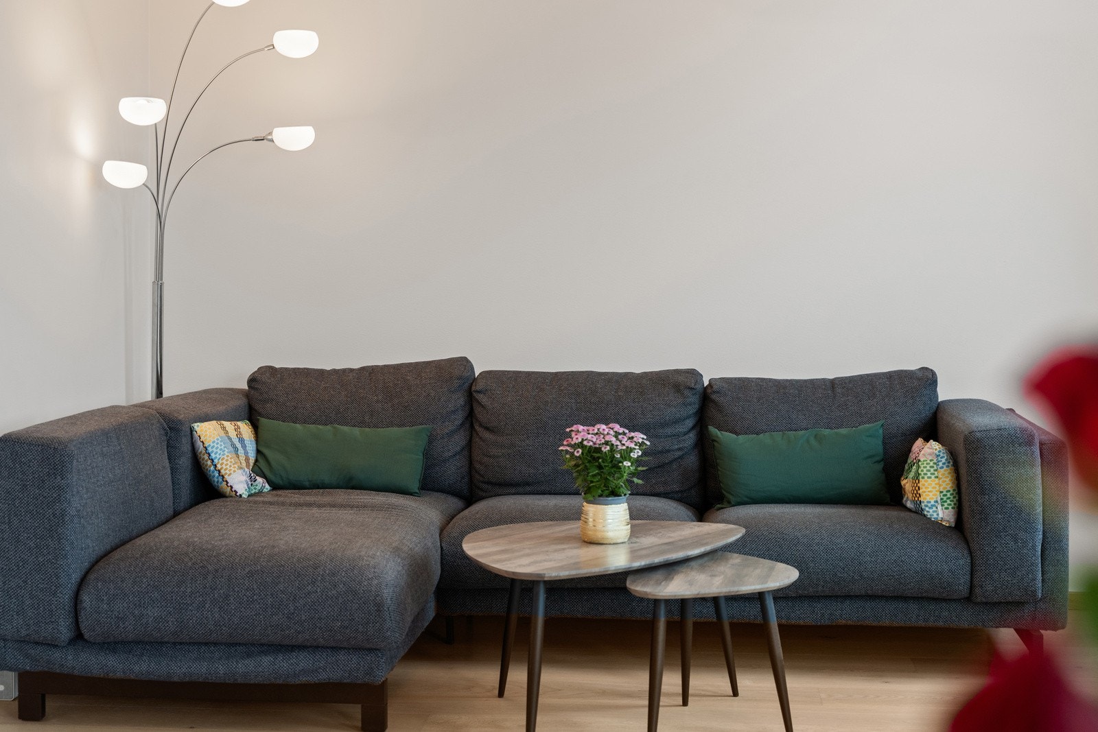 Det er vannbåren gulvvarme i alle rom med unntak av bod. Galleribilde