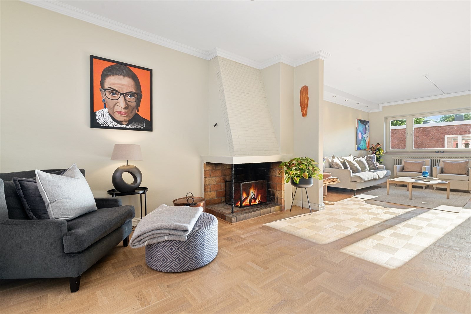 En lekker, lys og innbydende leilighet i en av byens mest ettertraktede områder. Galleribilde