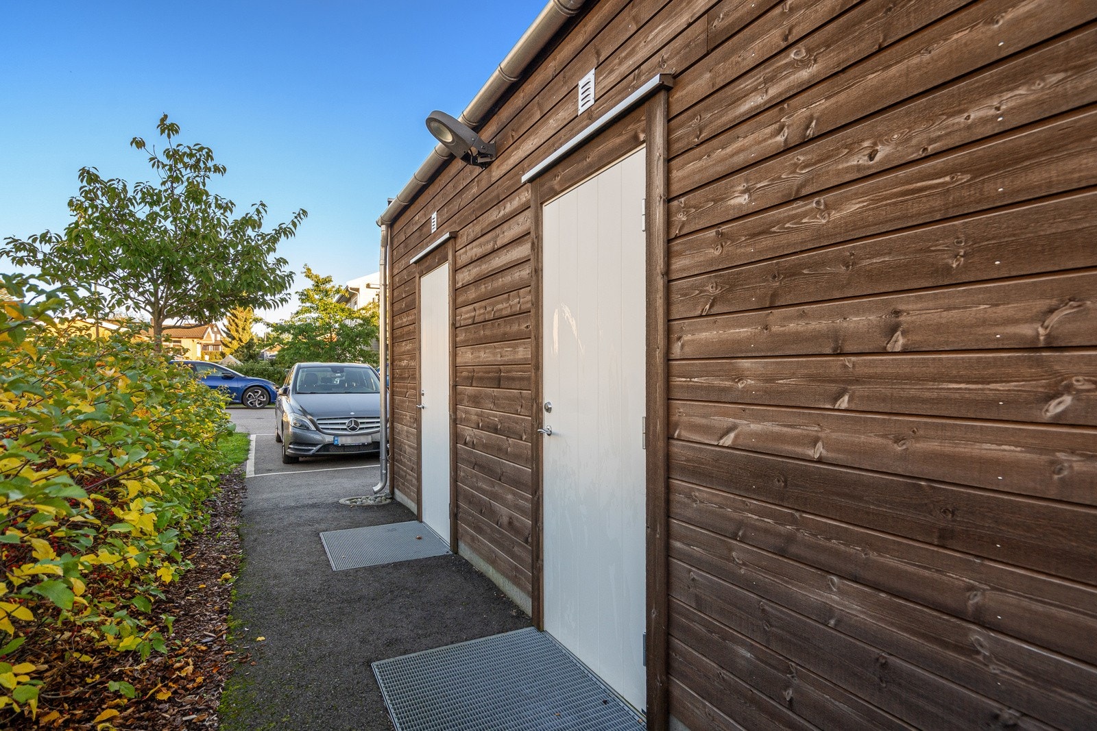 Utvendig sportsbod Galleribilde