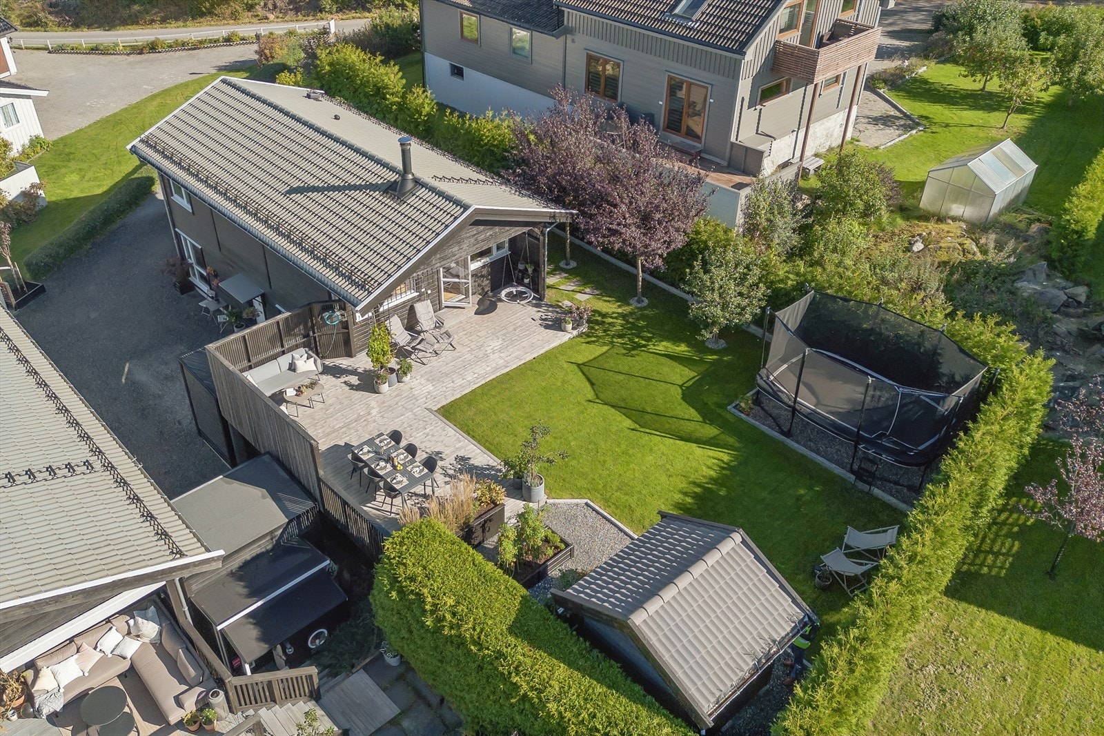 Virkelig gjennomført uteområder. Galleribilde