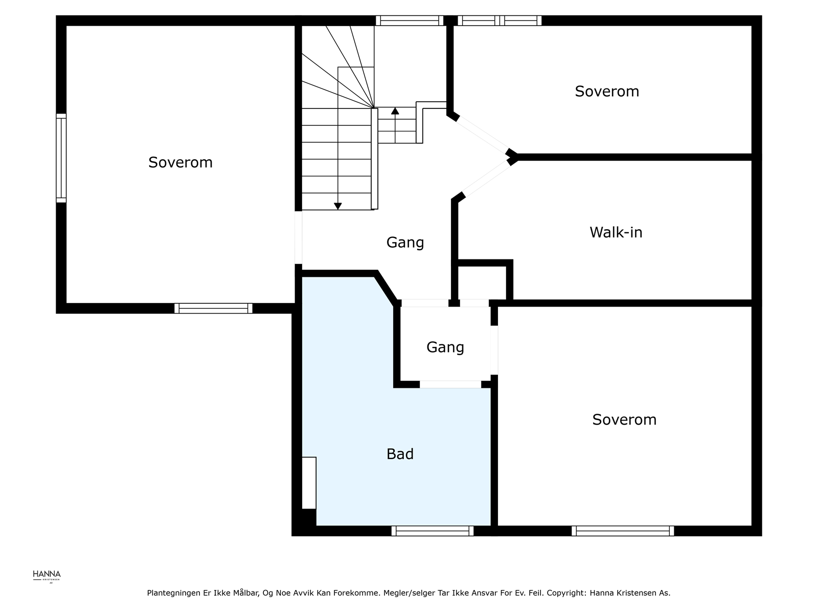Plantegning 2.etasje Galleribilde