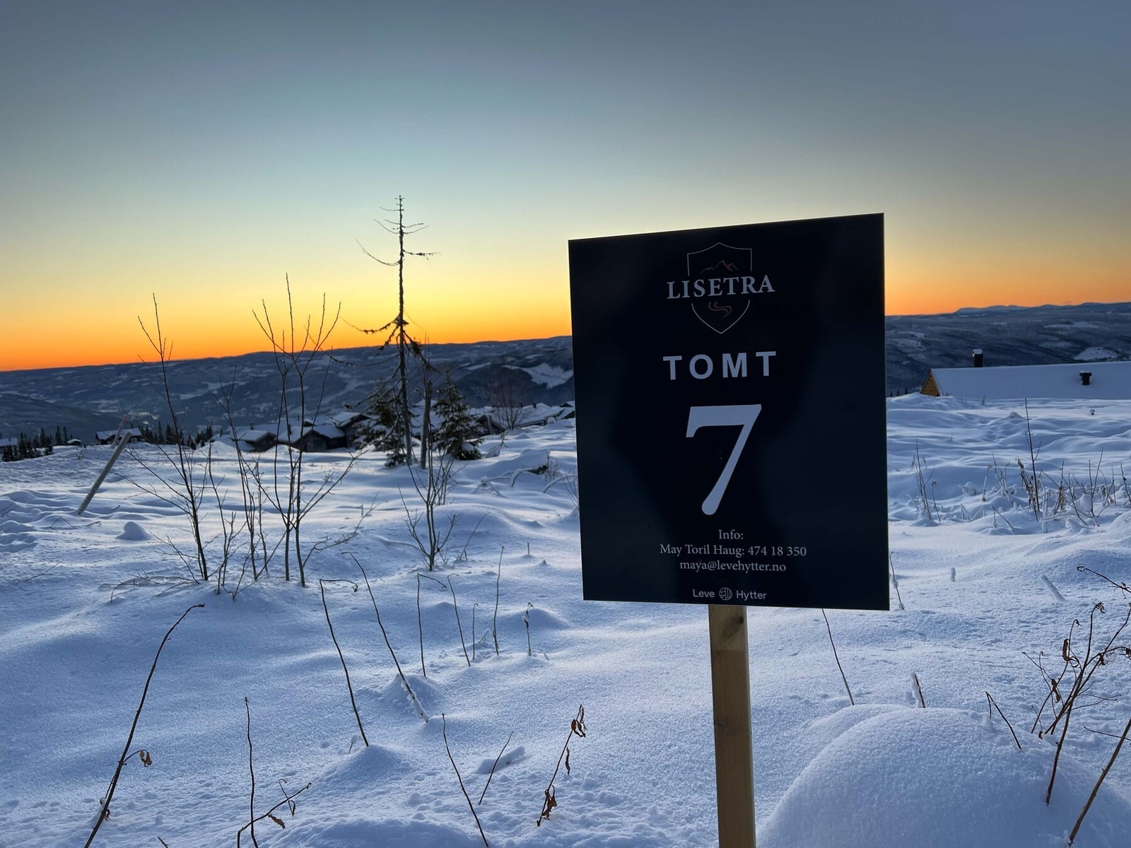 Foto fra tomteområdet Galleribilde