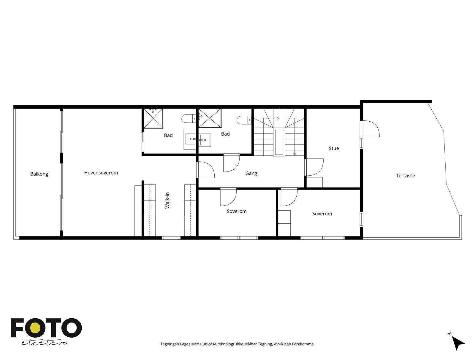 Veiledende planskisse 1. etasje. Ikke målbar Galleribilde