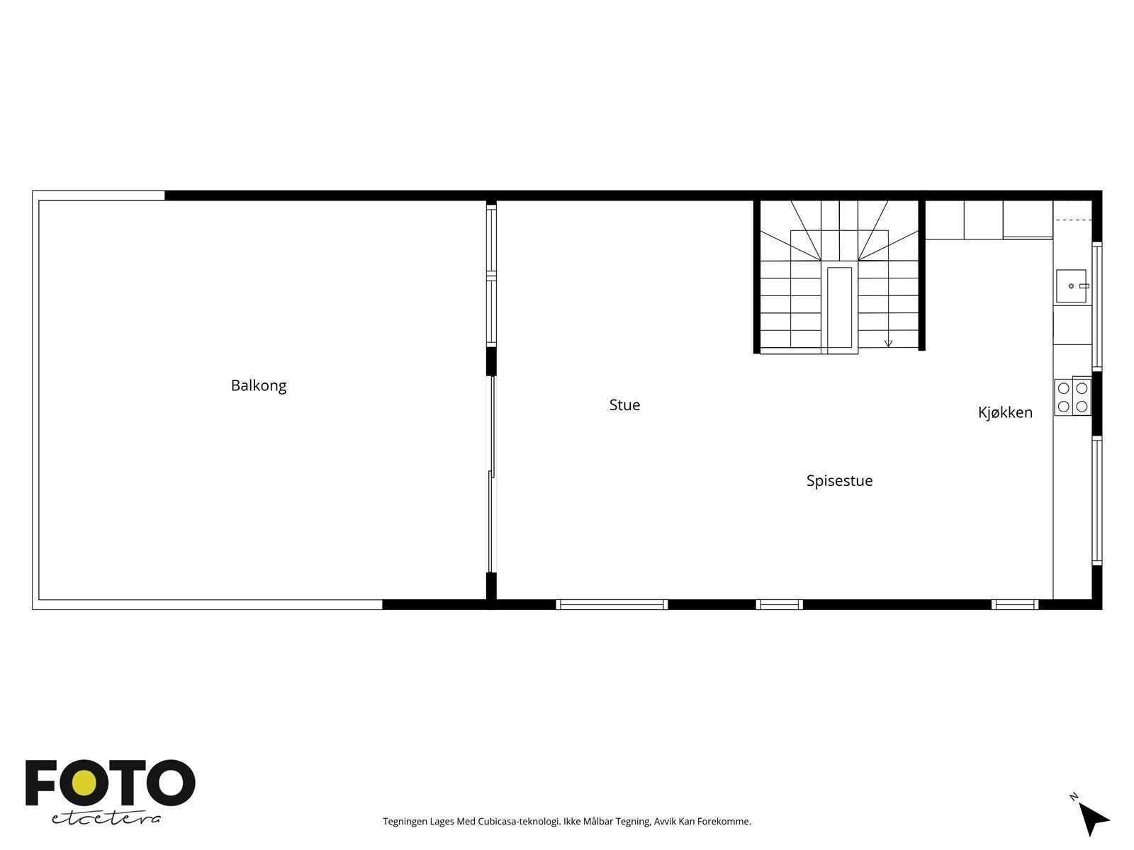 Veiledende planskisse 2. etasje. Ikke målbar Galleribilde