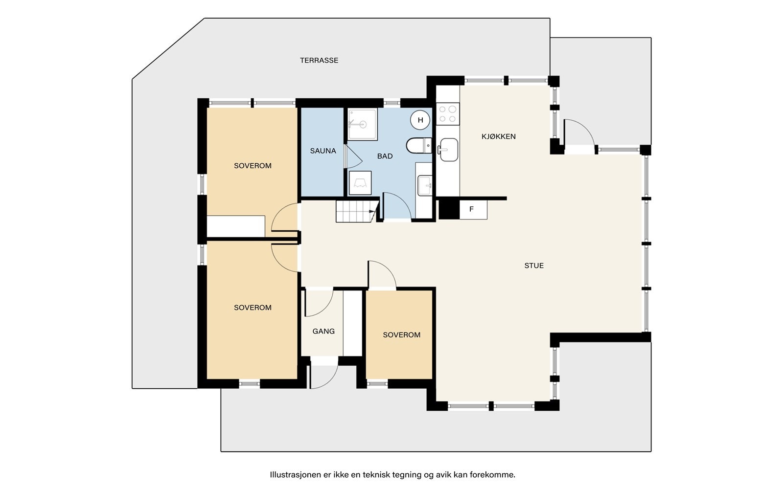 Plantegning. Galleribilde