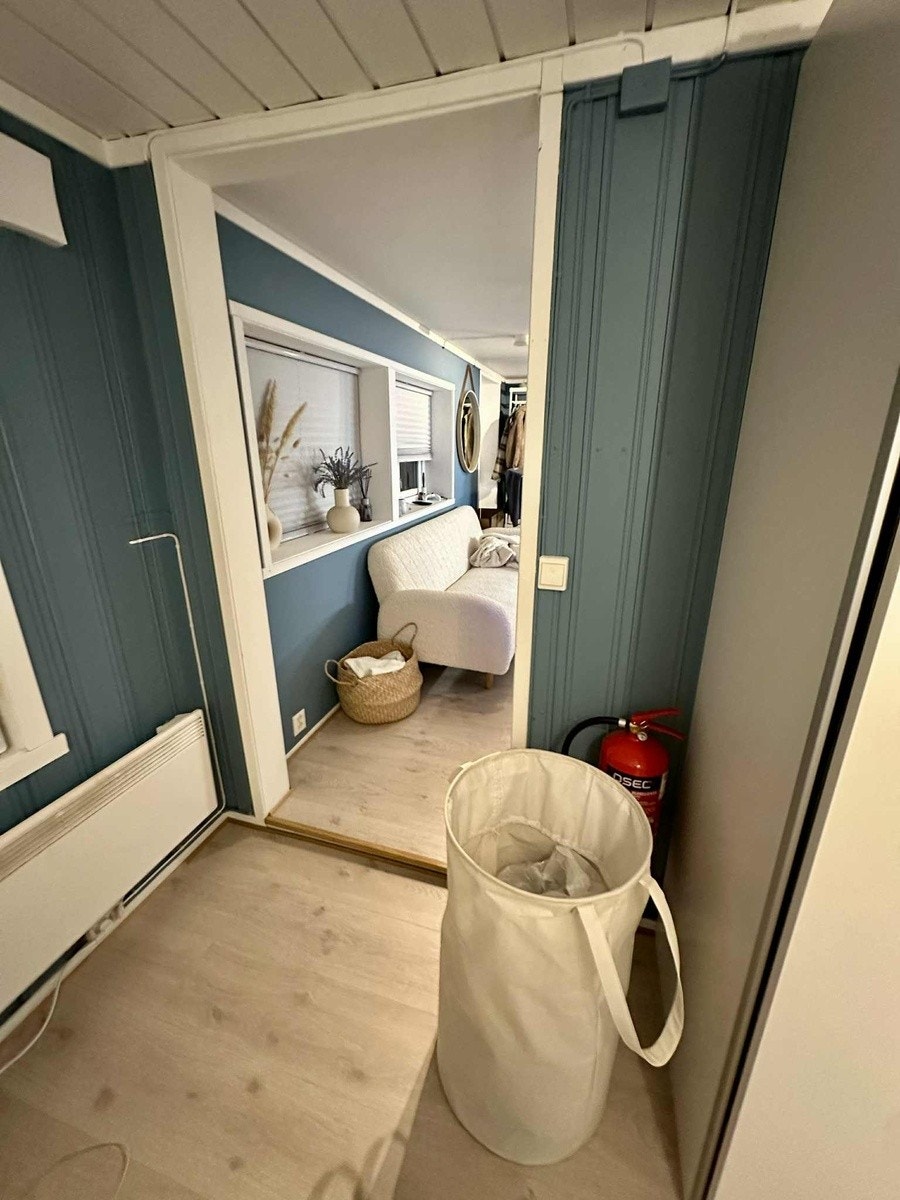 Brannslukningsapparat på soverom Galleribilde