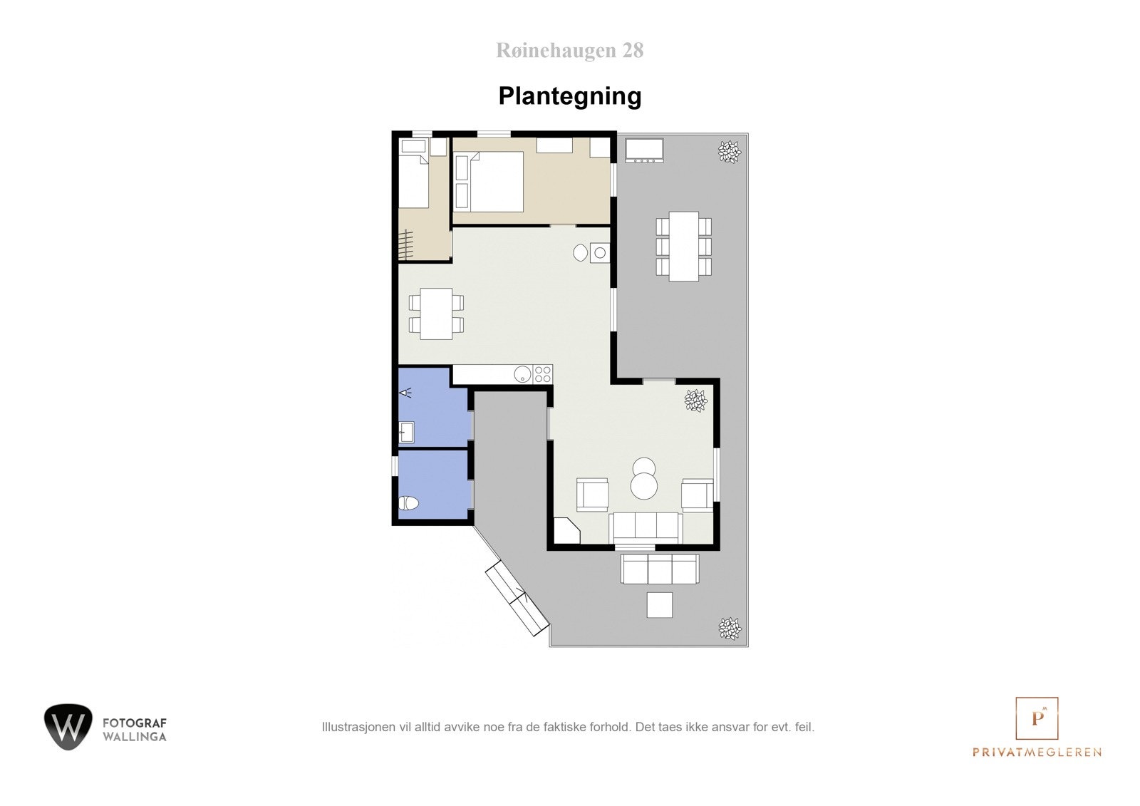 Plantegning. Galleribilde