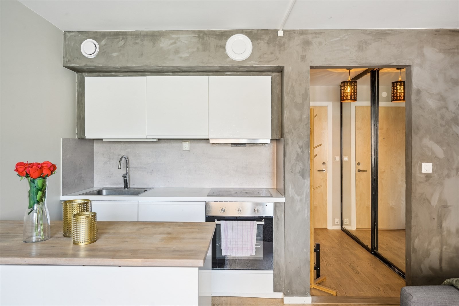 Praktisk med kjøkkenøy! Galleribilde