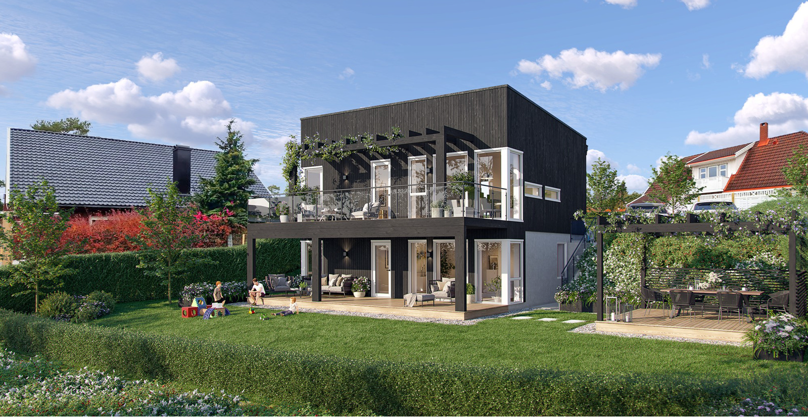 Velkommen til Sponkroken 11C formidlet av Nordvik v/Tarjei Innleggen! (illustrasjonsbilde, kan avvike fra ferdig bygg) Galleribilde