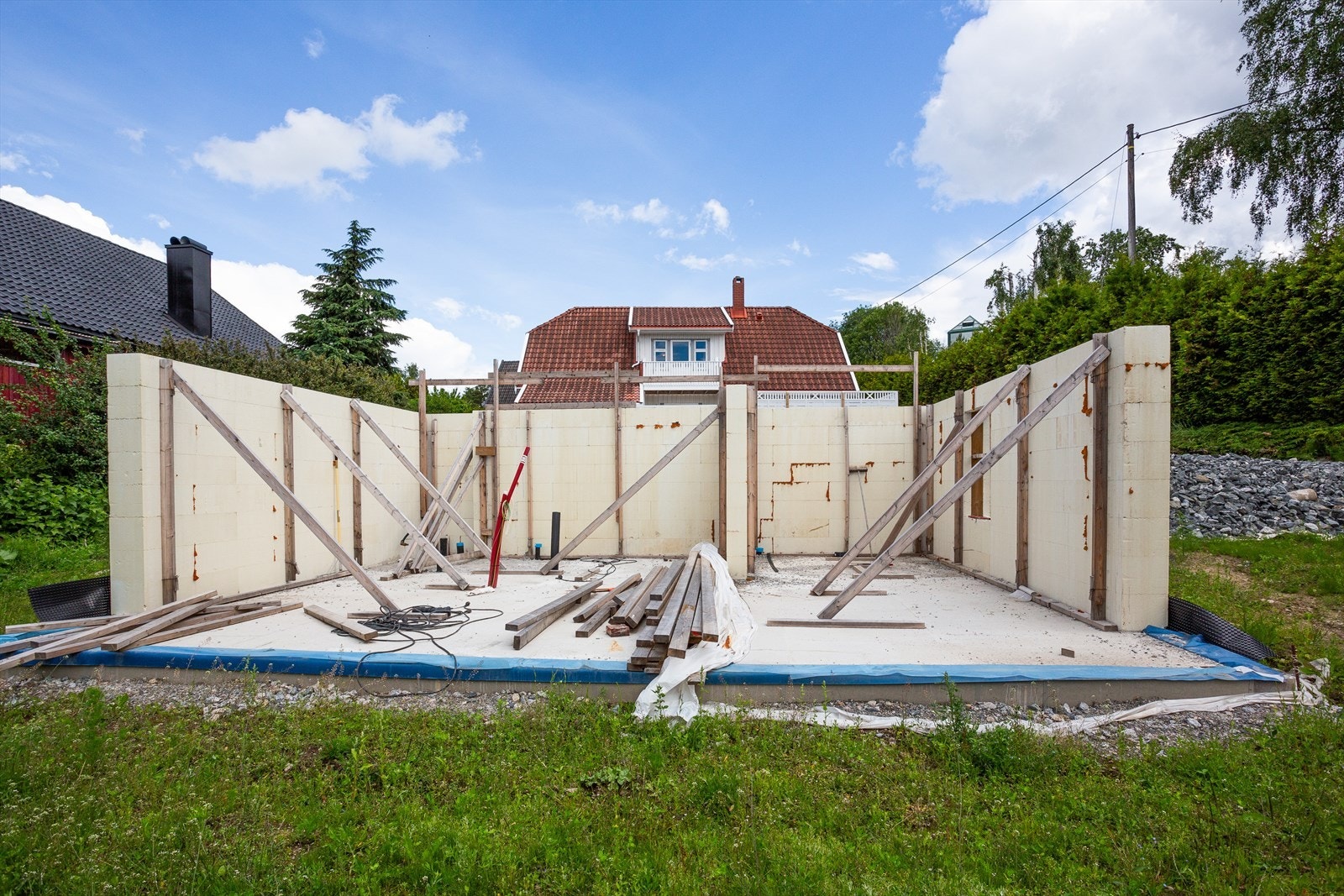 U.-grad: % BTA = 142 / 805,5 m3 x 100 = 17,6 % se utregning under tomteforhold Galleribilde