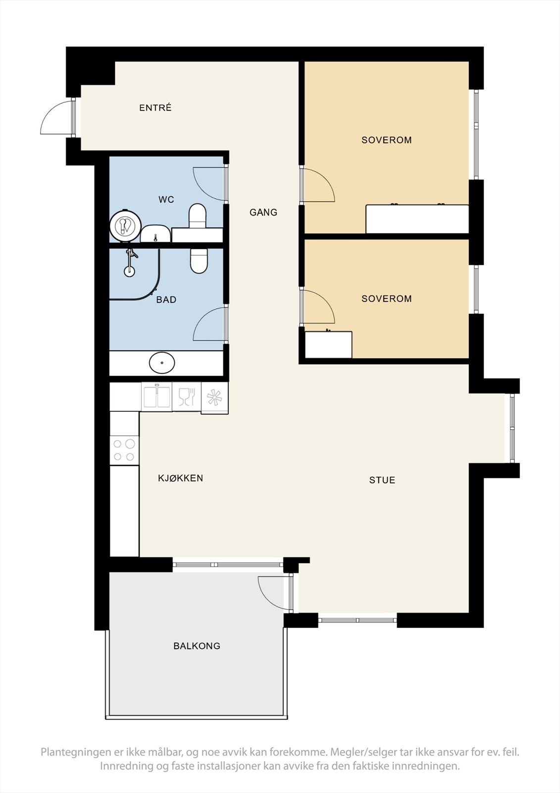 Plantegning. Galleribilde