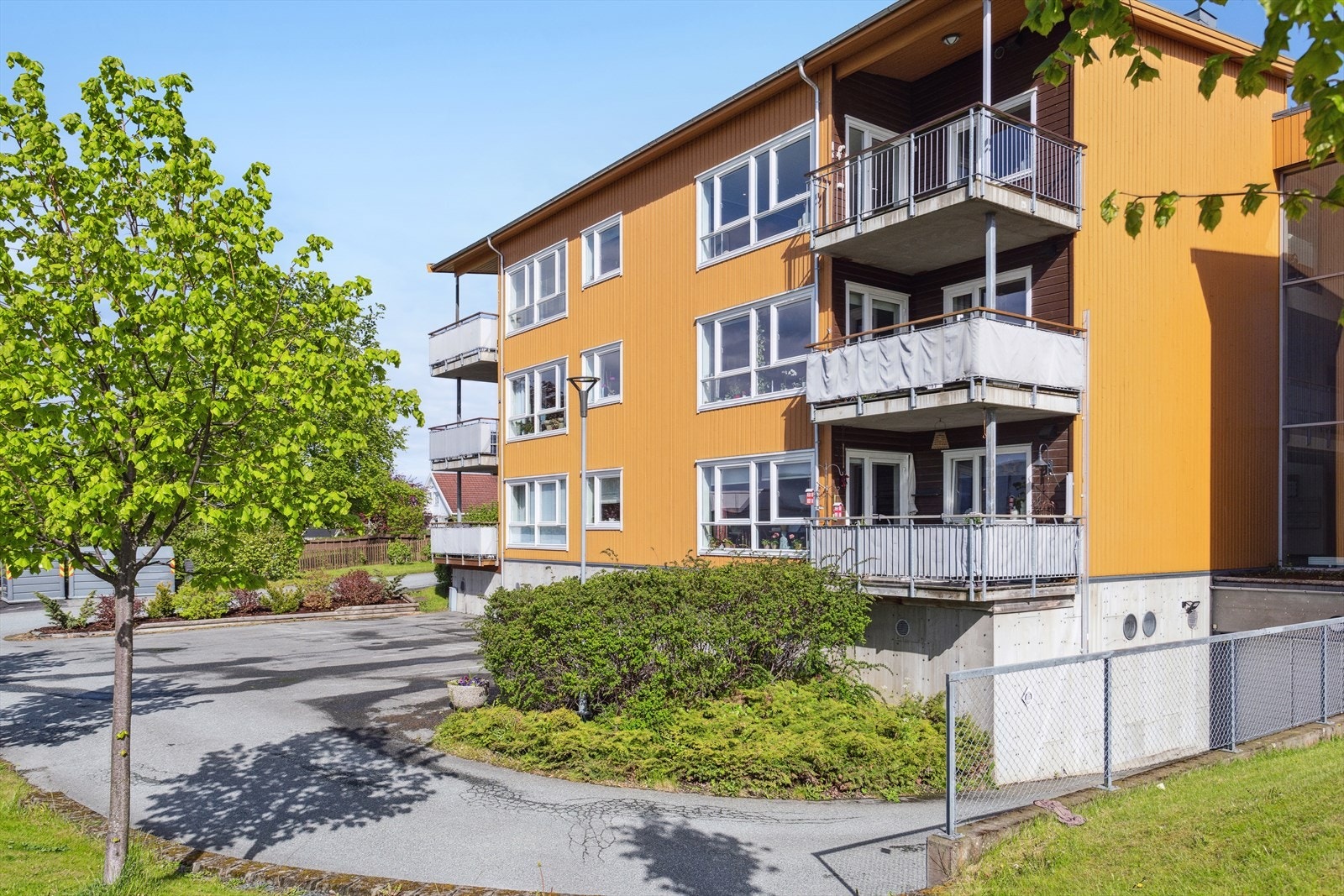 Borettslaget Grilstad Idyll består av 40 andeler - bygget stod ferdig i 2007. Galleribilde