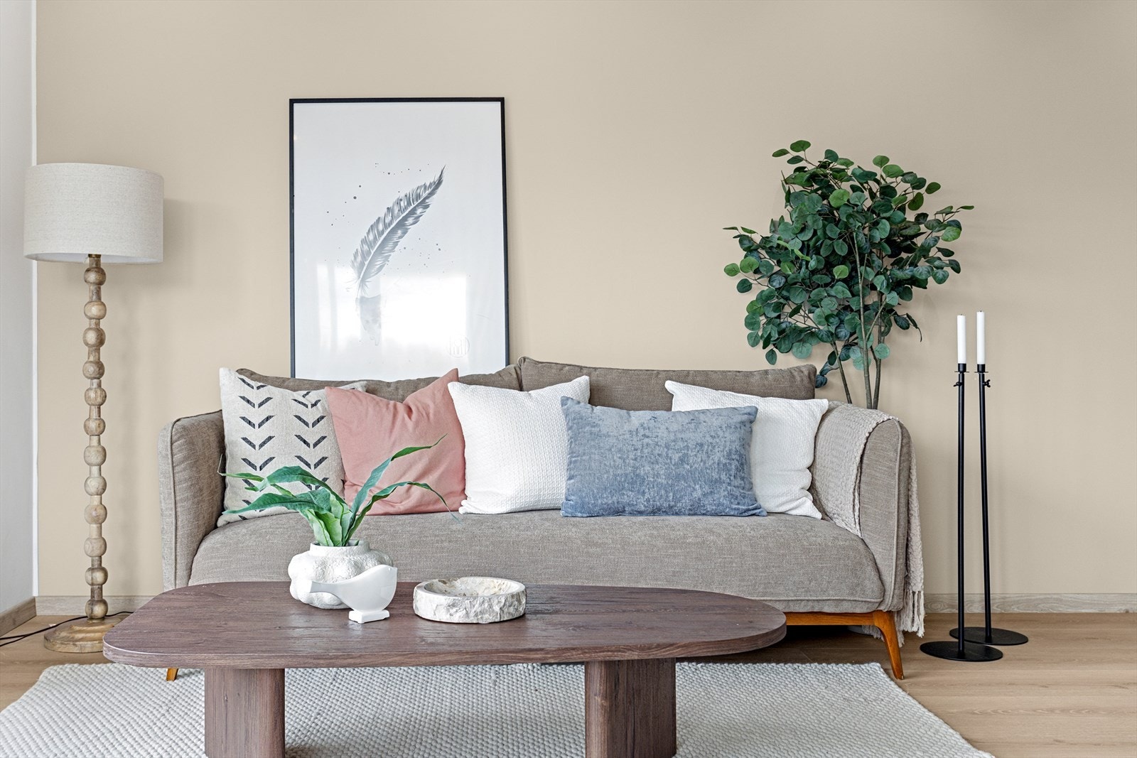 Balansert ventilasjon og fjernvarme = Høy energiklasse (GrønnE). Galleribilde