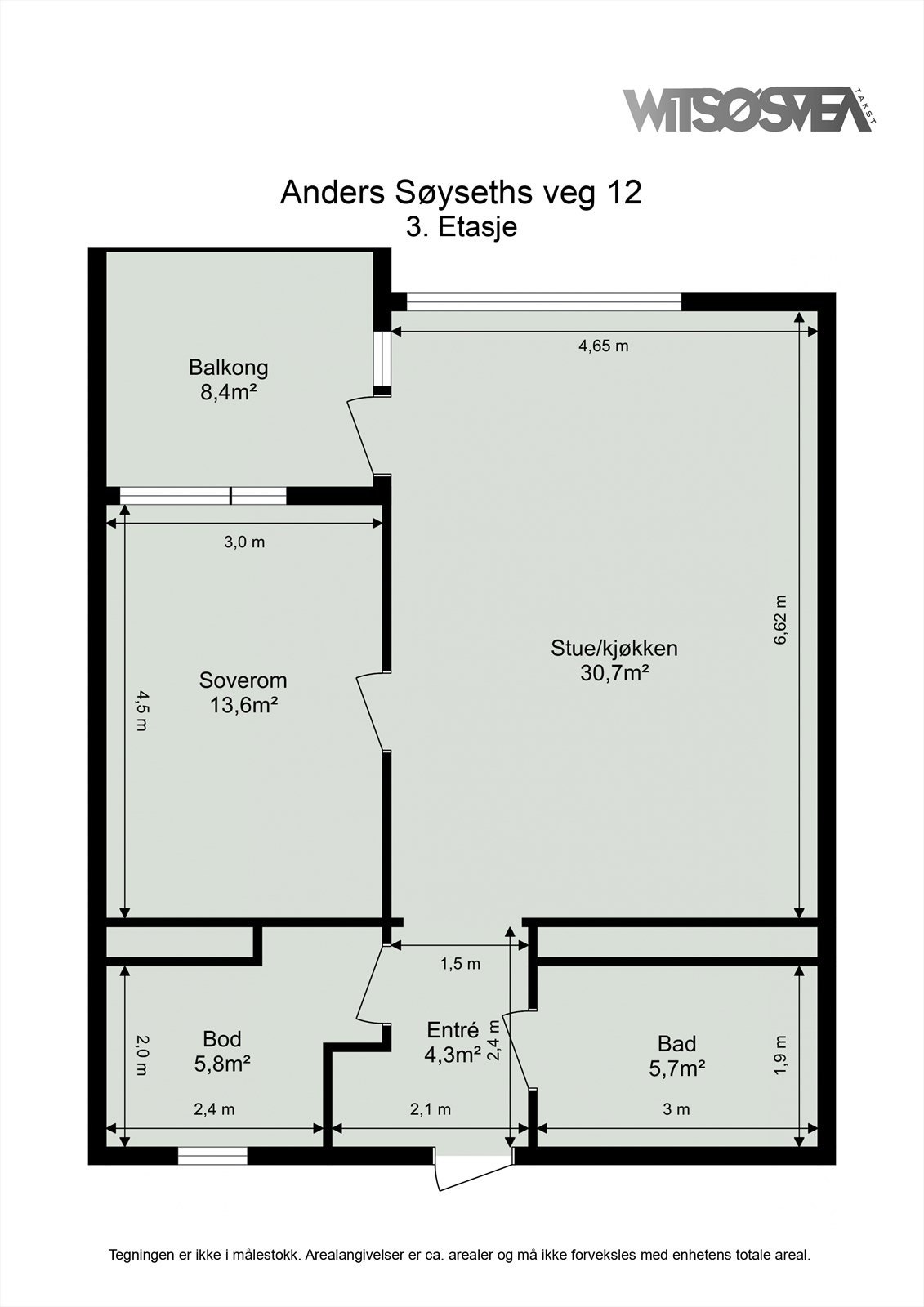 Planskisse. Galleribilde