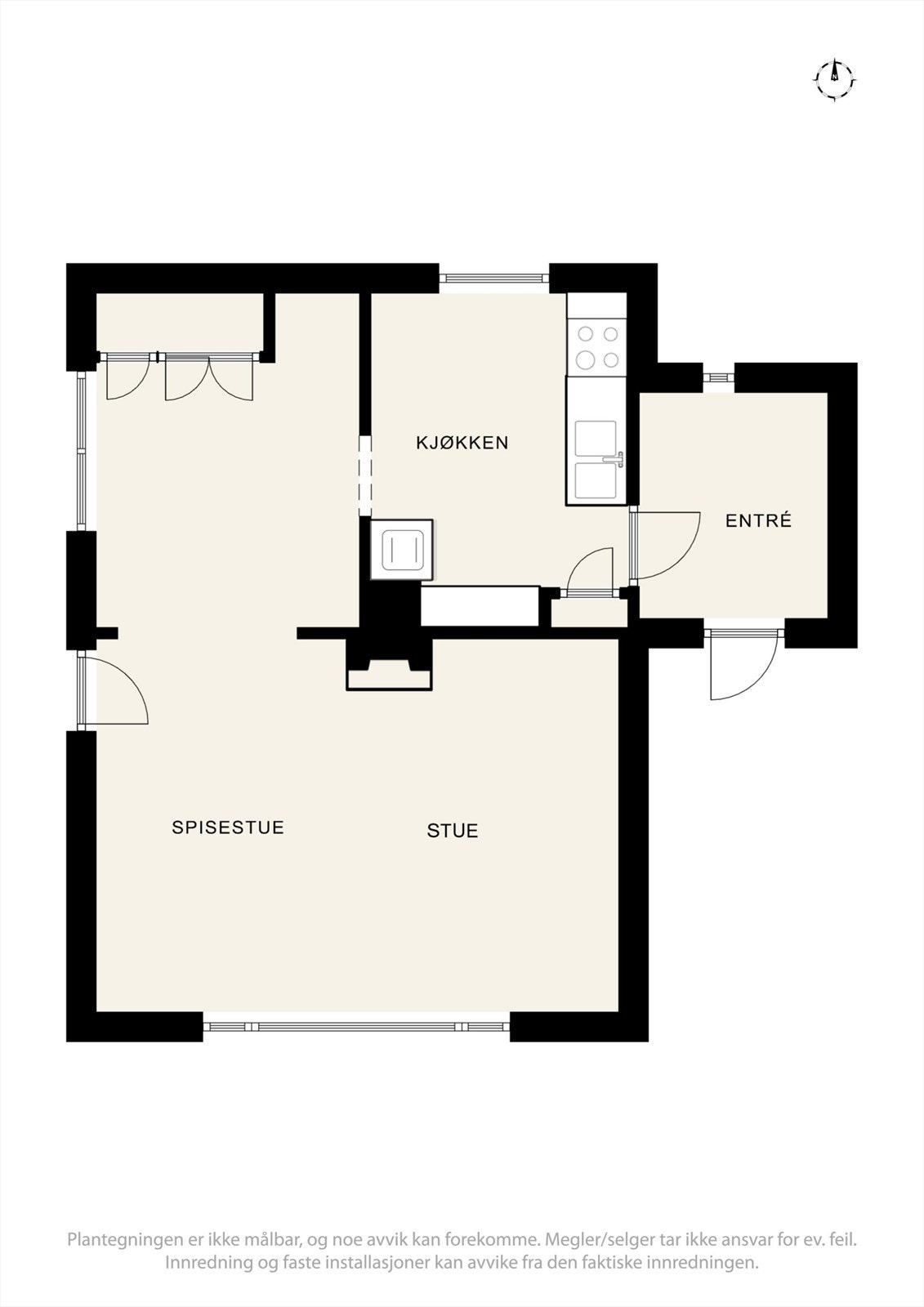 Plantegning. Galleribilde