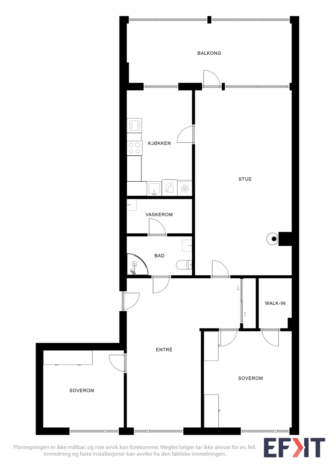 Tips! Ta målene du trenger allerede på visning. Galleribilde