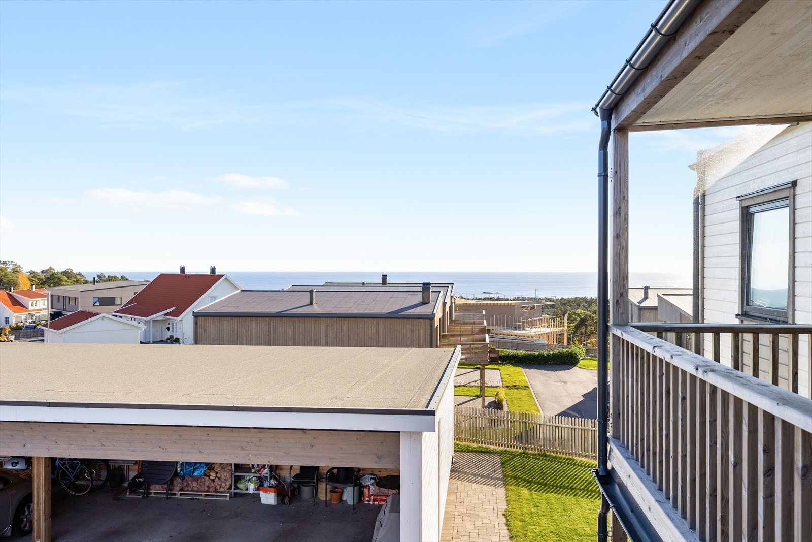 Utsikt fra inngangsparti Galleribilde