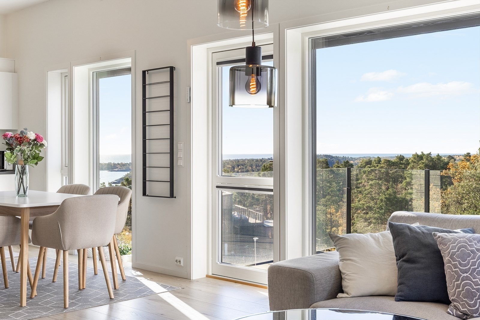 Nydelig utsikt fra stue Galleribilde