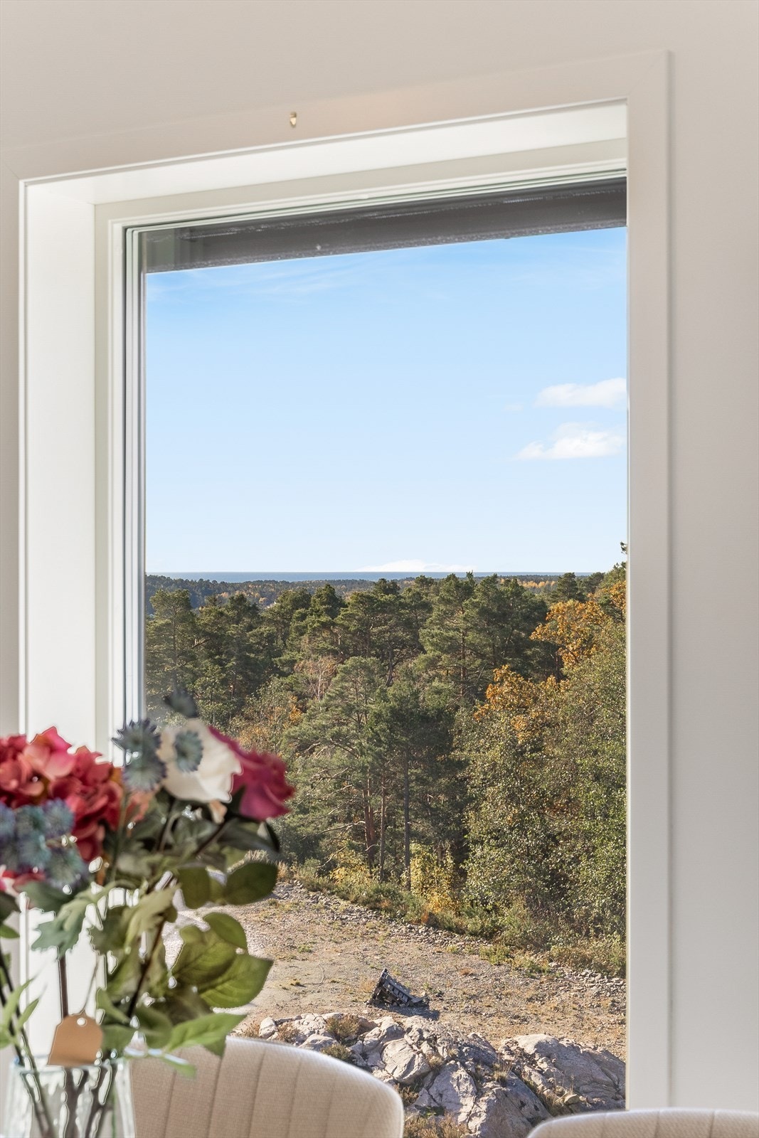 Utsikt fra kjøkkenvindu Galleribilde