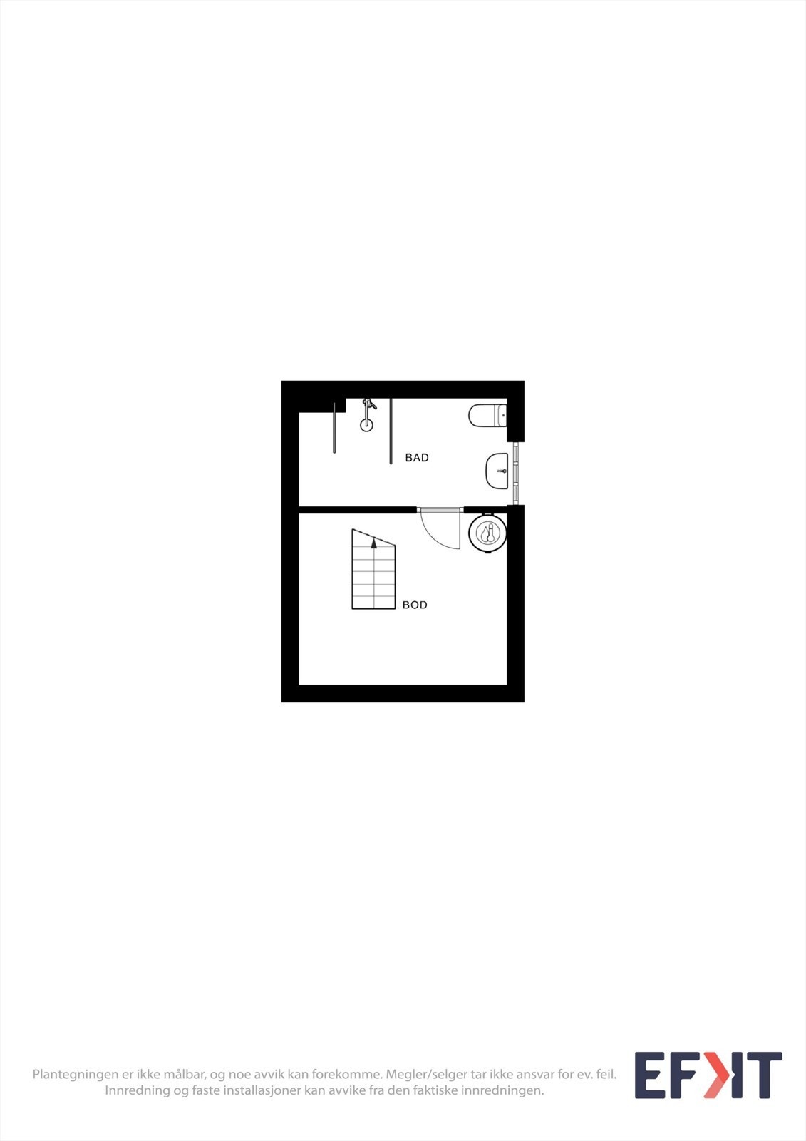 Plantegning kjeller. Galleribilde